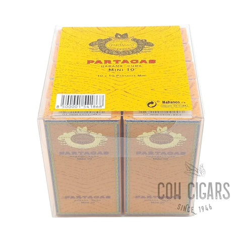Mini | Box 10x10 | Partagas Cigars Mini | Box 10x10 | Partagas Cigars