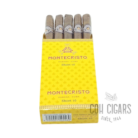 Short | Box 10 | Montecristo Cigars Short | Box 10 | Montecristo Cigars