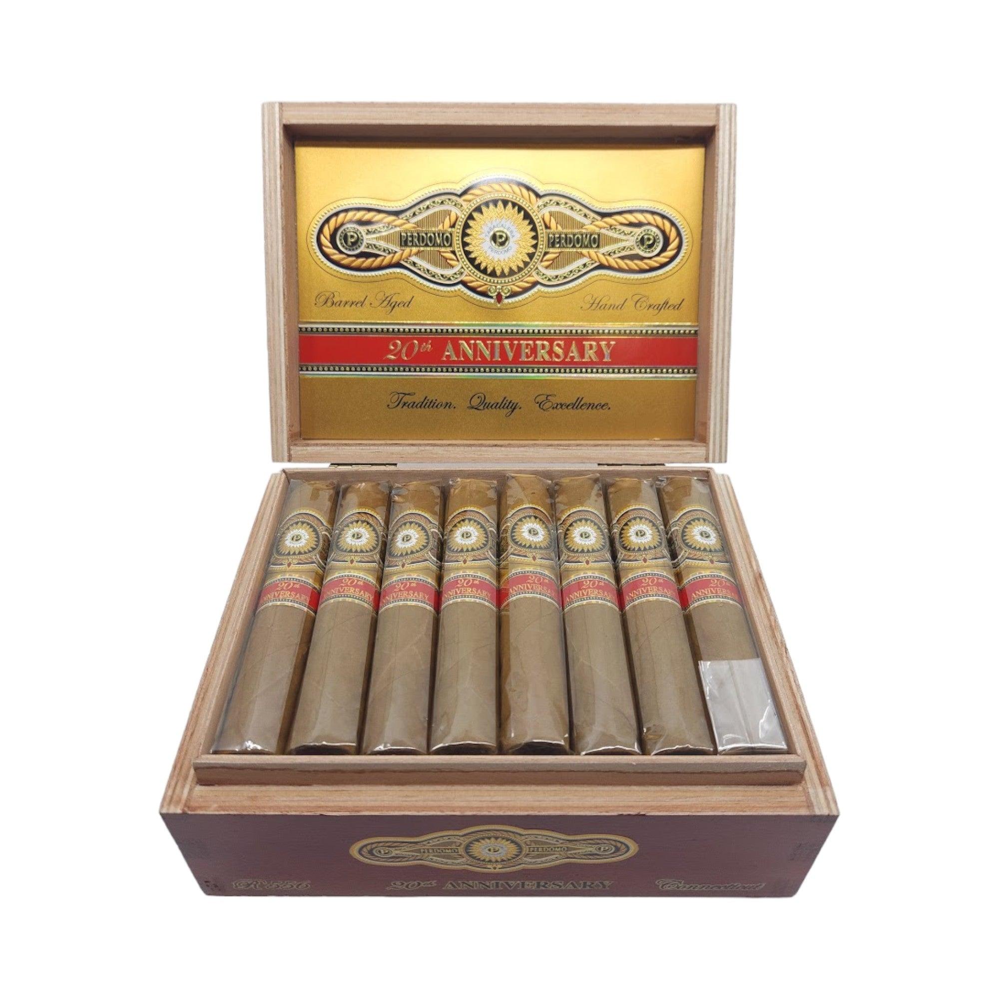 20th Anniversary Connecticut Robusto R556 | Box 24 | Perdomo cigar - HK CohCigars 20th Anniversary Connecticut Robusto R556 | Box 24 | Perdomo cigar - HK CohCigars