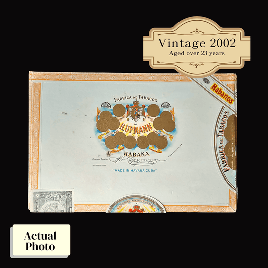 Vintage 2002 | H.Upmann Super Coronas  | Box 25 (Box Code: ECA OCT 02)