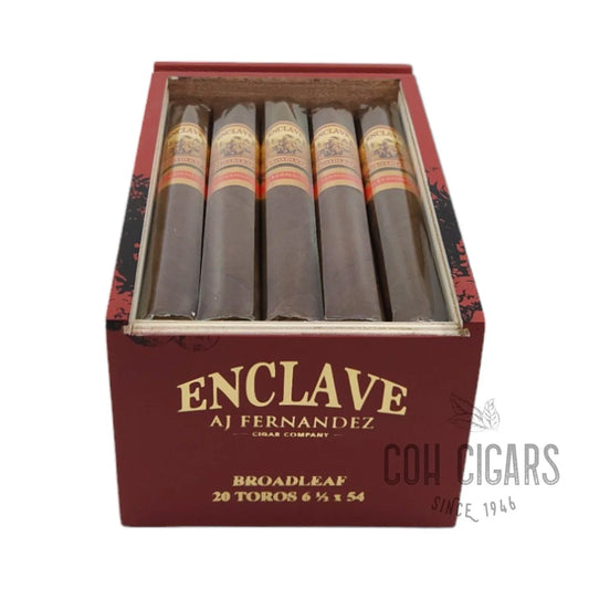 AJ Fernandez Cigar | Enclave Broadleaf Toro | Box 20 - hk.cohcigars