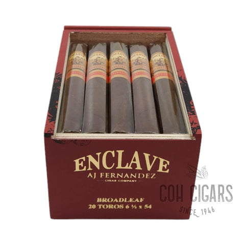AJ Fernandez Cigar | Enclave Broadleaf Toro | Box 20 - hk.cohcigars AJ Fernandez Cigar | Enclave Broadleaf Toro | Box 20 - hk.cohcigars