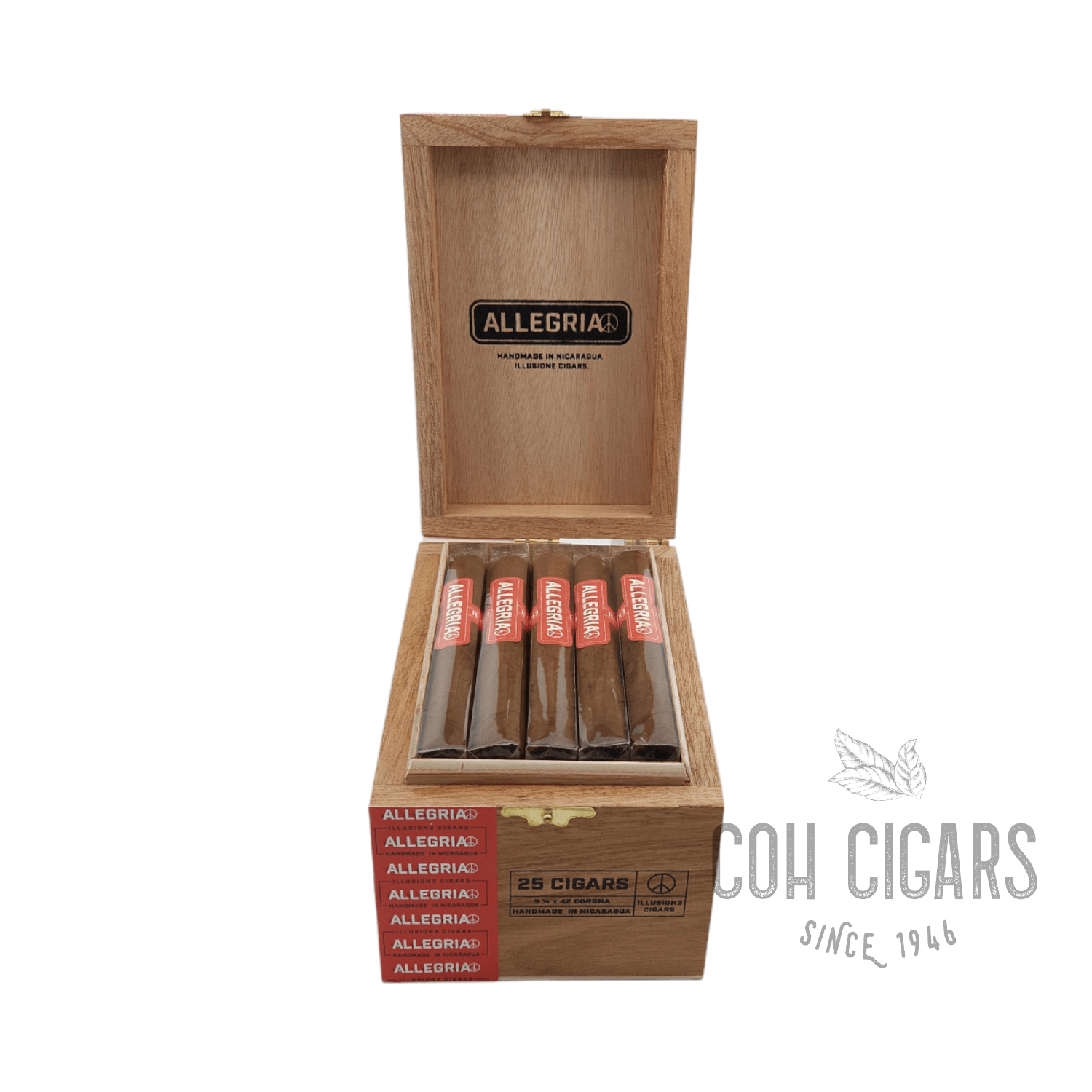 Allegria Corona | Box 25 | illusione cigar - HK CohCigars Allegria Corona | Box 25 | illusione cigar - HK CohCigars