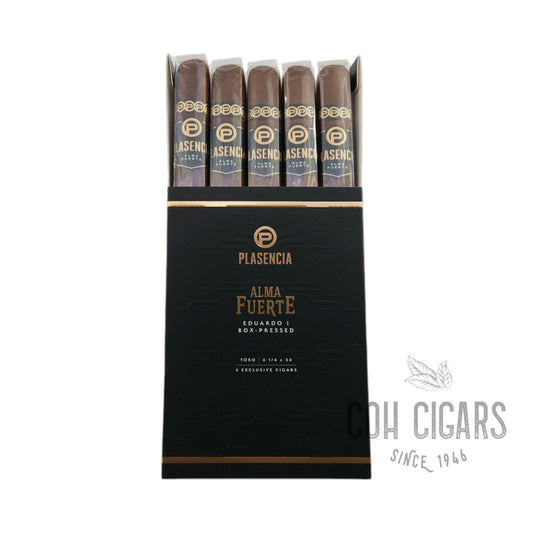 Alma Fuerte Eduardo I Toro | Box 5 | Plasencia cigar - HK CohCigars