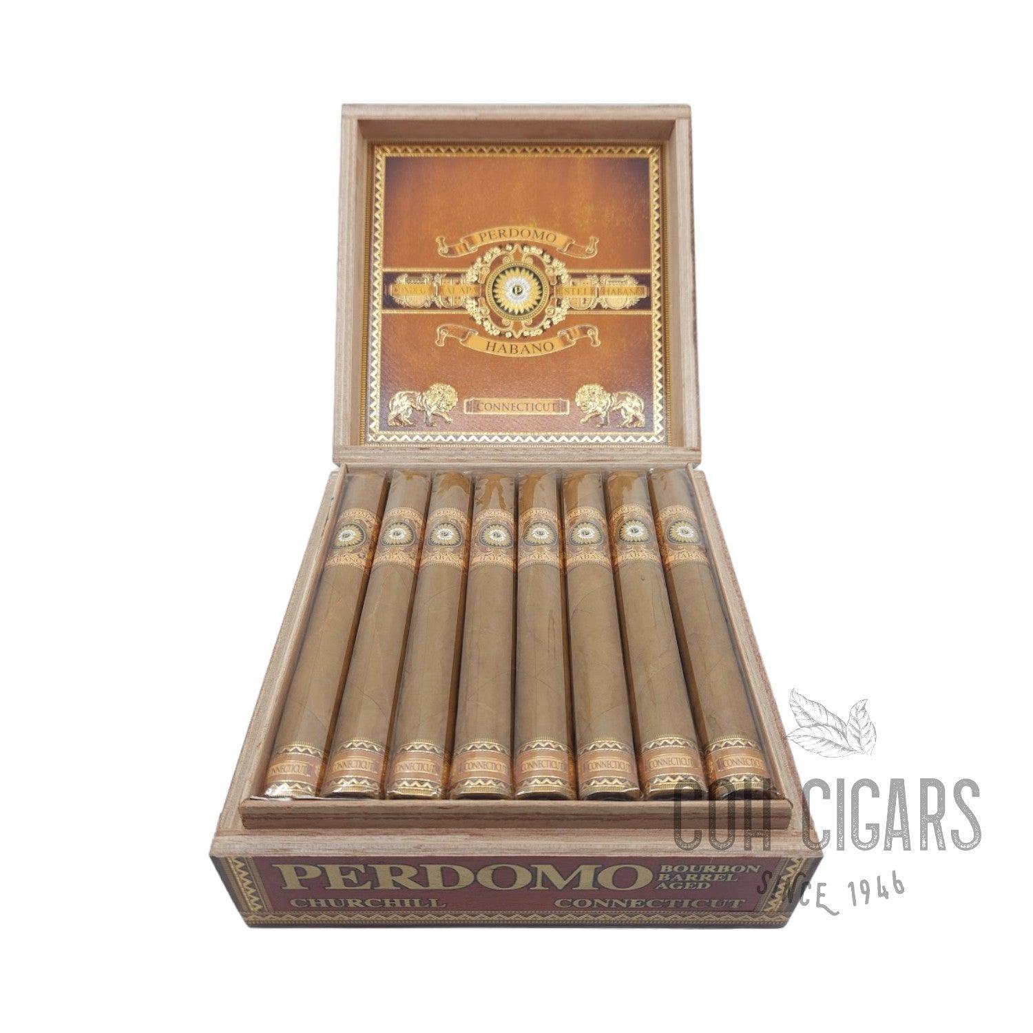 Bourbon Barrel Aged Connecticut Churchill | Box 24 | Perdomo cigar - HK CohCigars Bourbon Barrel Aged Connecticut Churchill | Box 24 | Perdomo cigar - HK CohCigars