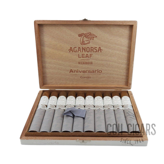 Leaf Aniversario Corojo Gran Toro 6x58 | Box 10 | Aganorsa cigar - HK CohCigars