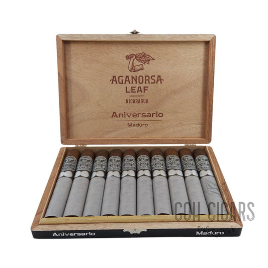 Leaf Aniversario Maduro Gran Toro 6x58 | Box 10 | Aganorsa cigar - HK CohCigars