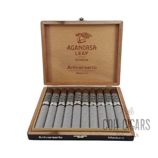 Leaf Aniversario Maduro Toro 6 1/4X52 | Box 10 | Aganorsa cigar - HK CohCigars