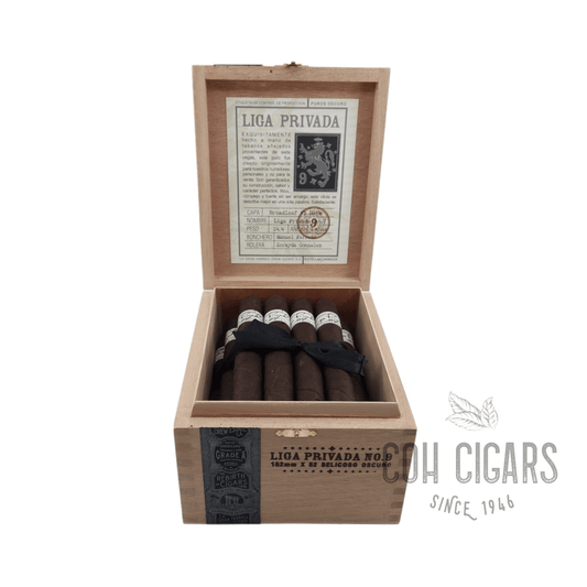 Liga Privada No 9 Belicoso Oscuro 6 x 52 | Box 24 | Drew Estate cigar - HK CohCigars