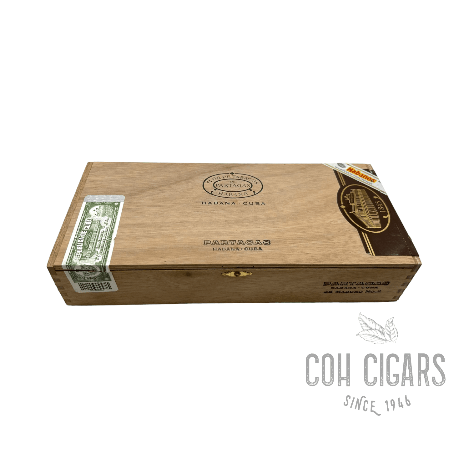 Maduro No.2 | Box 25 | Partagas cigar - HK CohCigars Maduro No.2 | Box 25 | Partagas cigar - HK CohCigars