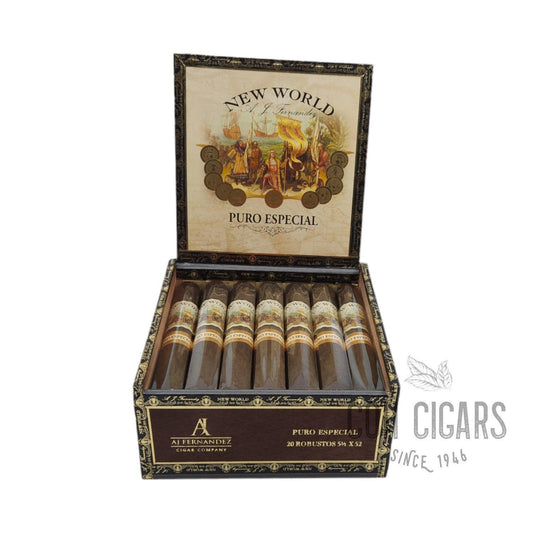 New World Puro Especial Robusto | Box 20 | AJ Fernandez cigar - HK CohCigars