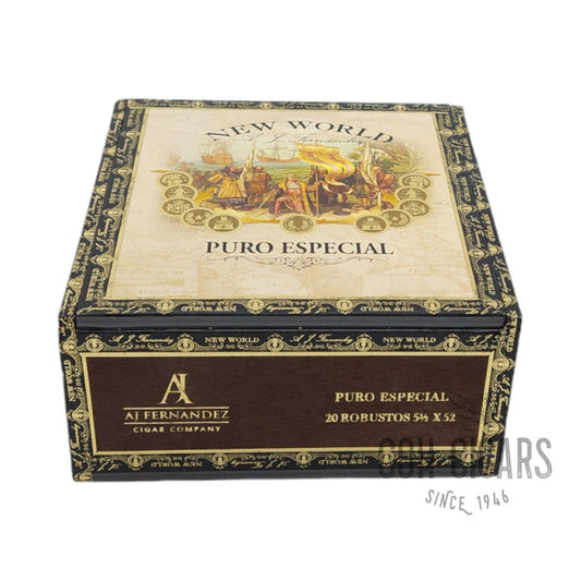 New World Puro Especial Robusto | Box 20 | AJ Fernandez cigar - HK CohCigars