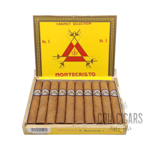 No.5 | Box 10 | Montecristo cigar - HK CohCigars No.5 | Box 10 | Montecristo cigar - HK CohCigars