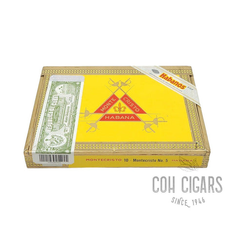 No.5 | Box 10 | Montecristo cigar - HK CohCigars No.5 | Box 10 | Montecristo cigar - HK CohCigars