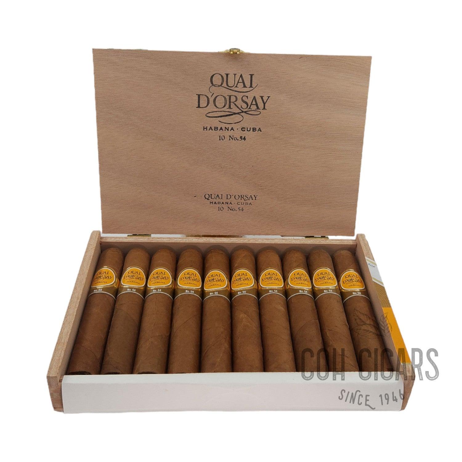No.54 | Box 10 | Quai D'Orsay cigar - HK CohCigars No.54 | Box 10 | Quai D'Orsay cigar - HK CohCigars