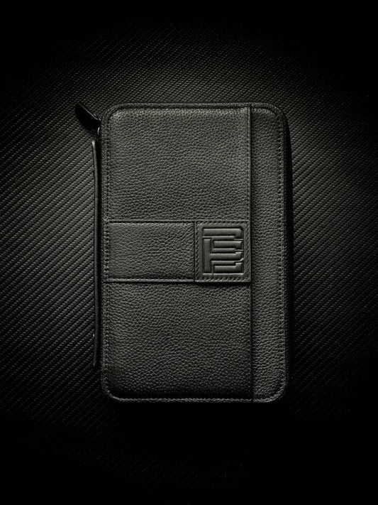PROJECTCARBON | LEATHER SERIES - MIDNIGHT BLACK TRAVEL CASE - HK CohCigars