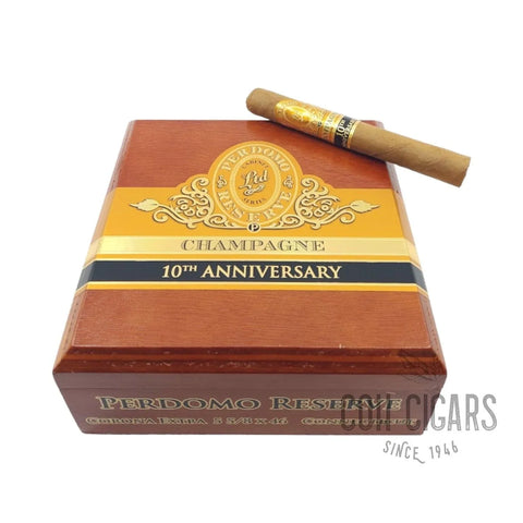 Reserve 10th Anniversary Champagne Corona Extra | Box 25 | Perdomo Cigars Reserve 10th Anniversary Champagne Corona Extra | Box 25 | Perdomo Cigars