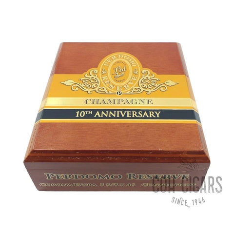 Reserve 10th Anniversary Champagne Corona Extra | Box 25 | Perdomo Cigars Reserve 10th Anniversary Champagne Corona Extra | Box 25 | Perdomo Cigars