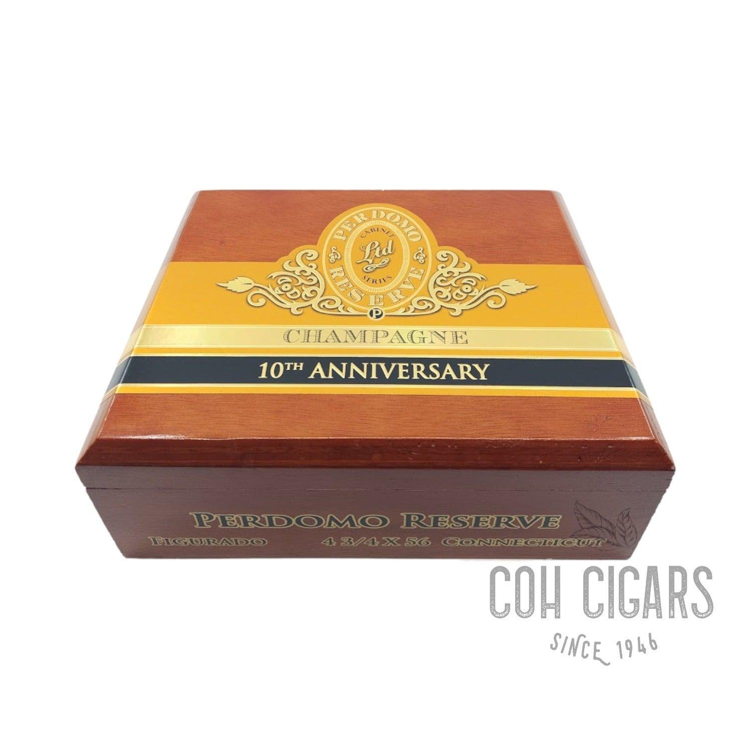Reserve 10th Anniversary Champagne Figurado | Box 25 | Perdomo cigar - HK CohCigars Reserve 10th Anniversary Champagne Figurado | Box 25 | Perdomo cigar - HK CohCigars