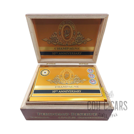 Reserve 10th Anniversary Champagne Figurado | Box 25 | Perdomo cigar - HK CohCigars
