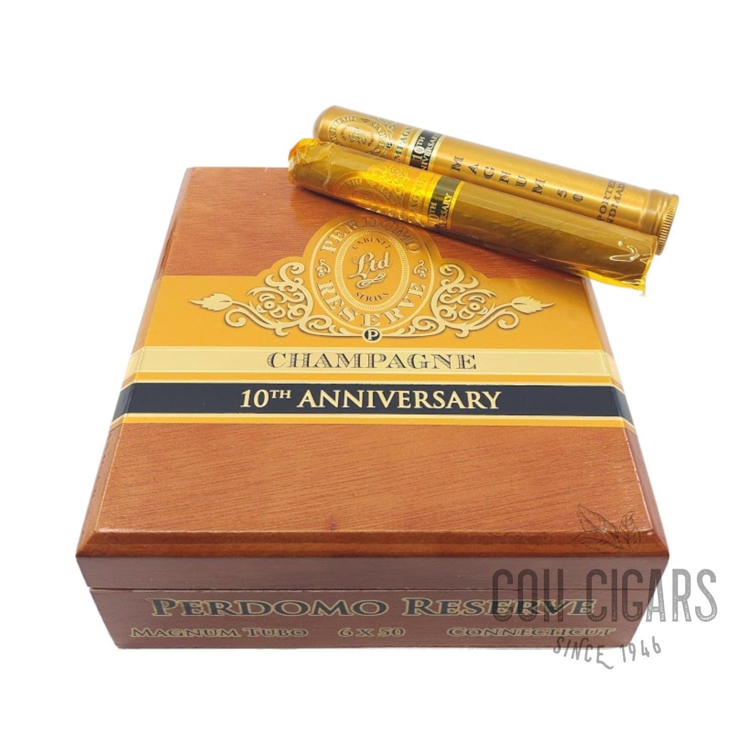 Reserve 10th Anniversary Champagne Magnum 50 Tubo | Box 12 | Perdomo cigar - HK CohCigars Reserve 10th Anniversary Champagne Magnum 50 Tubo | Box 12 | Perdomo cigar - HK CohCigars
