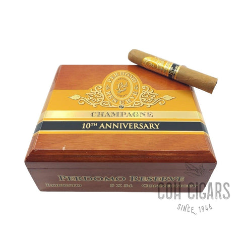 Reserve 10th Anniversary Champagne Robusto | Box 25 | Perdomo cigar - HK CohCigars Reserve 10th Anniversary Champagne Robusto | Box 25 | Perdomo cigar - HK CohCigars