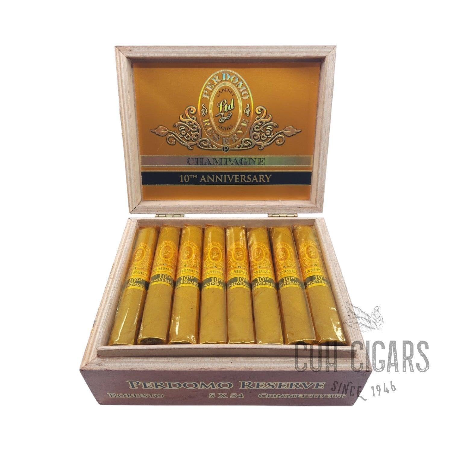 Reserve 10th Anniversary Champagne Robusto | Box 25 | Perdomo cigar - HK CohCigars Reserve 10th Anniversary Champagne Robusto | Box 25 | Perdomo cigar - HK CohCigars