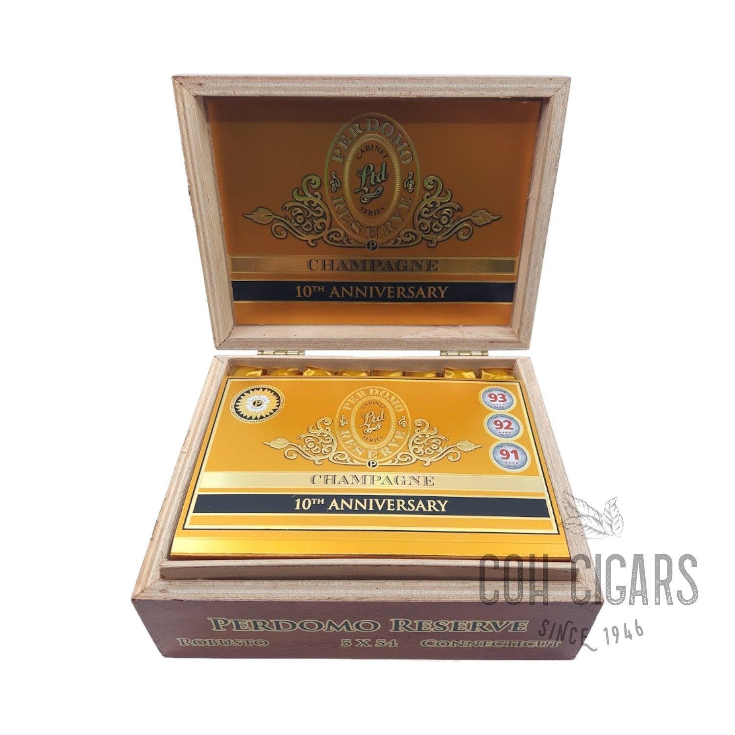 Reserve 10th Anniversary Champagne Robusto | Box 25 | Perdomo cigar - HK CohCigars Reserve 10th Anniversary Champagne Robusto | Box 25 | Perdomo cigar - HK CohCigars
