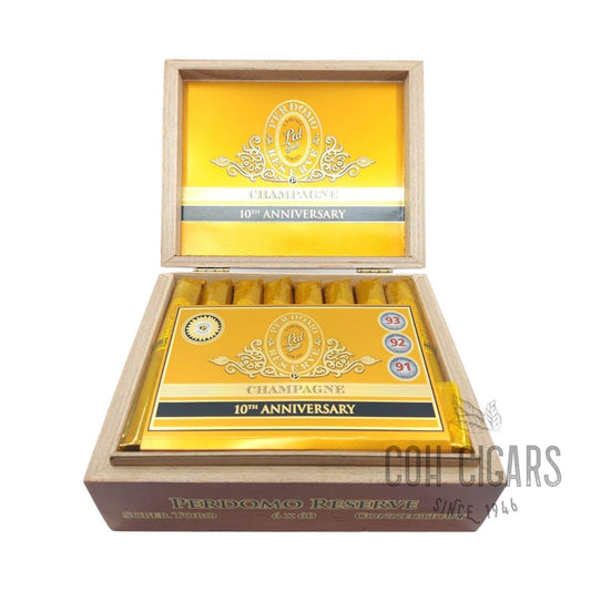 Reserve 10th Anniversary Champagne Super Toro | Box 25 | Perdomo cigar - HK CohCigars