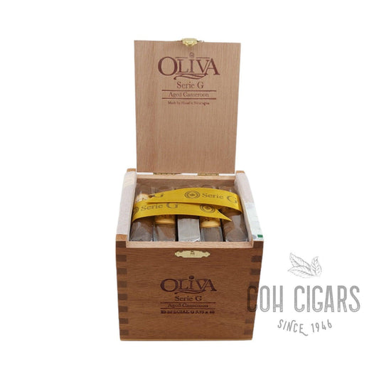 Serie G Aged Cameroon Special G 3.75 X 48 | Box 25 | Oliva cigar - HK CohCigars
