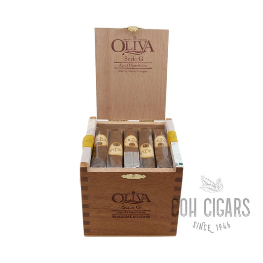 Serie G Aged Cameroon Special G 3.75 X 48 | Box 25 | Oliva cigar - HK CohCigars