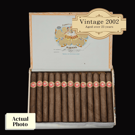 Vintage 2002 | H.Upmann Super Coronas | Box 25 (Box Code: ECA OCT 02) - HK CohCigars