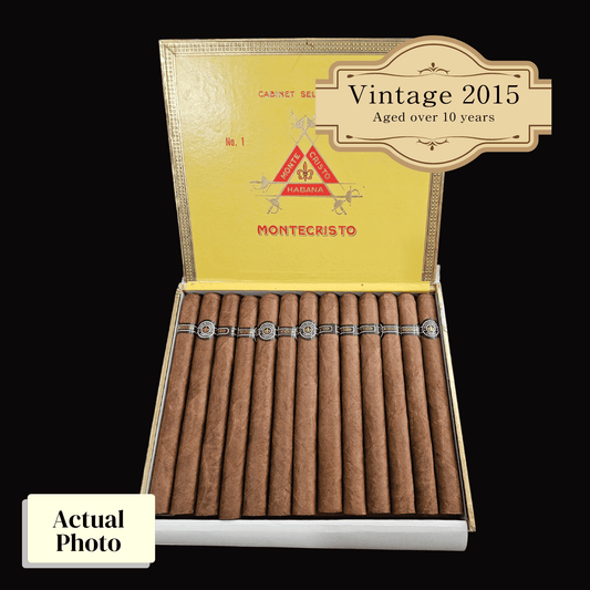 Vintage 2015 | Montecristo No.1 | Box 25 (Box Code: BUM ABR 15)(ref:SN00012389) - HK CohCigars