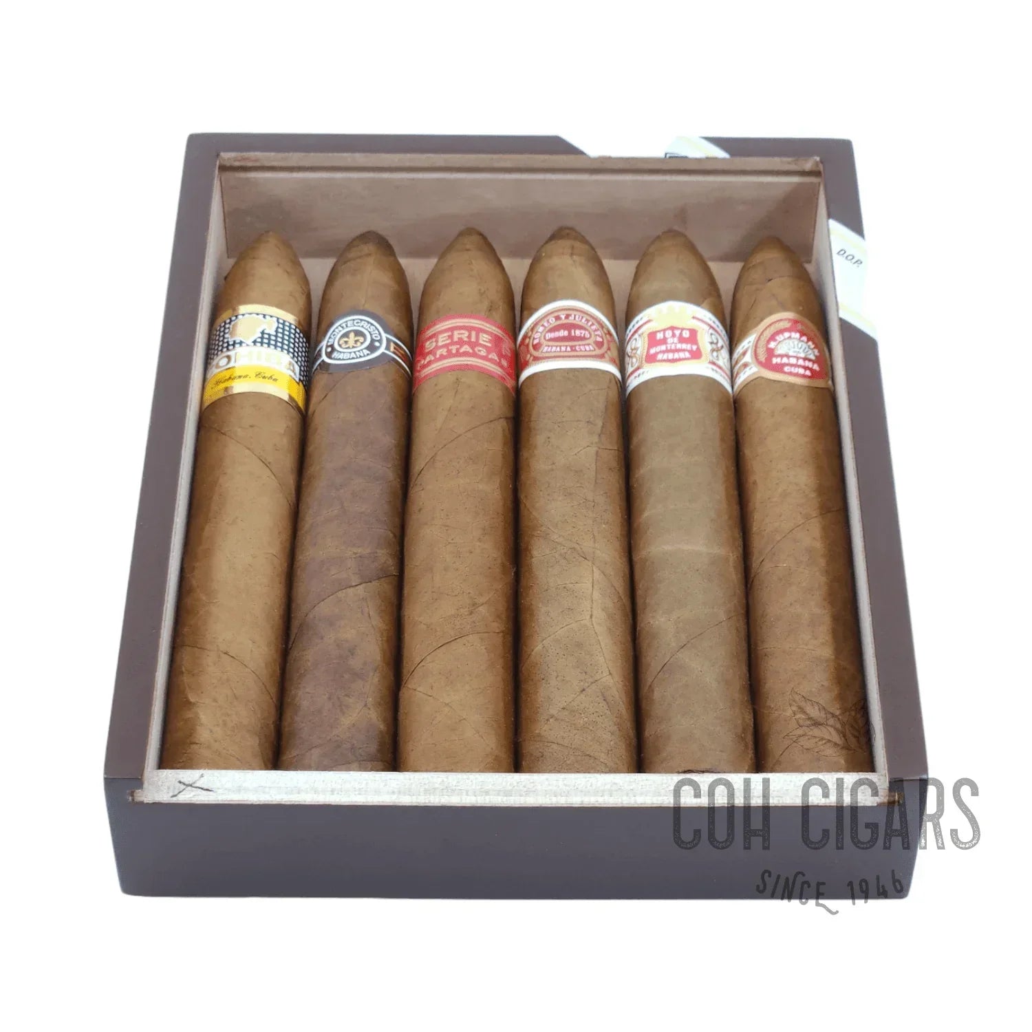 COH Cigars | Combinaciones Seleccion Piramides (6.1x52) Box 6 – HK ...