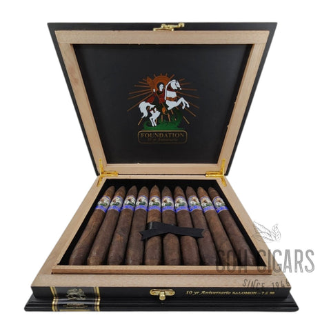 10 Year Aniversario Salomon | Box 10 | Foundation Cigars Cigars