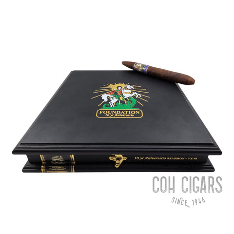 10 Year Aniversario Salomon | Box 10 | Foundation Cigars Cigars