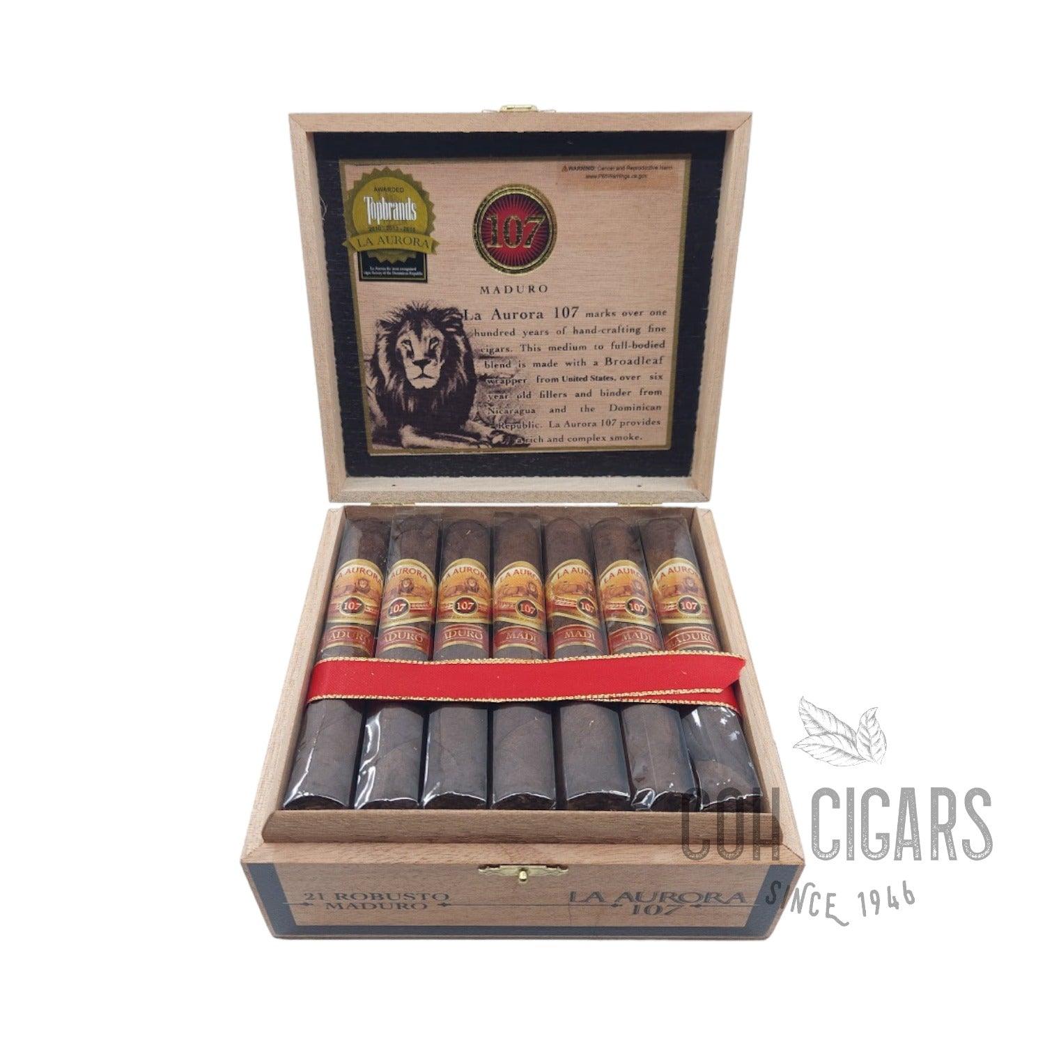 107 Serie Aniversario Robusto Maduro | Box 21 | La Aurora Cigars - HK CohCigars -雪茄