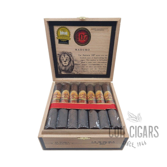 107 Serie Aniversario Toro Maduro | Box 21 | La Aurora cigar - HK CohCigars