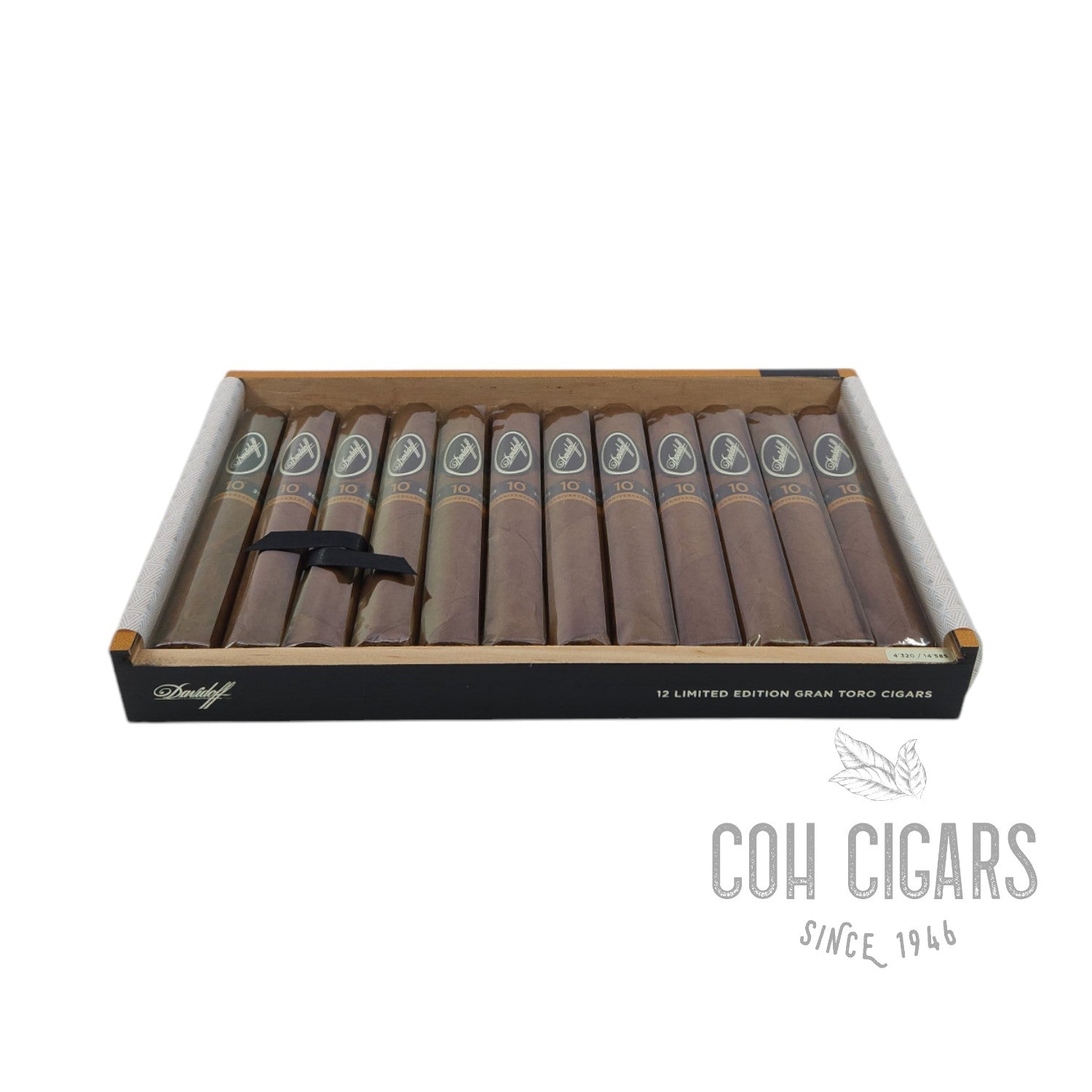 10th Anniversary Nicaragua Limited Edition Gran Toro | Box 12 | Davidoff Cigars - HK CohCigars -雪茄