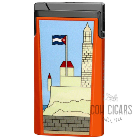 J-15 Cigar Jet Flame Lighter, Casa Cubana, Orange Limited Edition | 1 PC | ELIE BLEU cigar