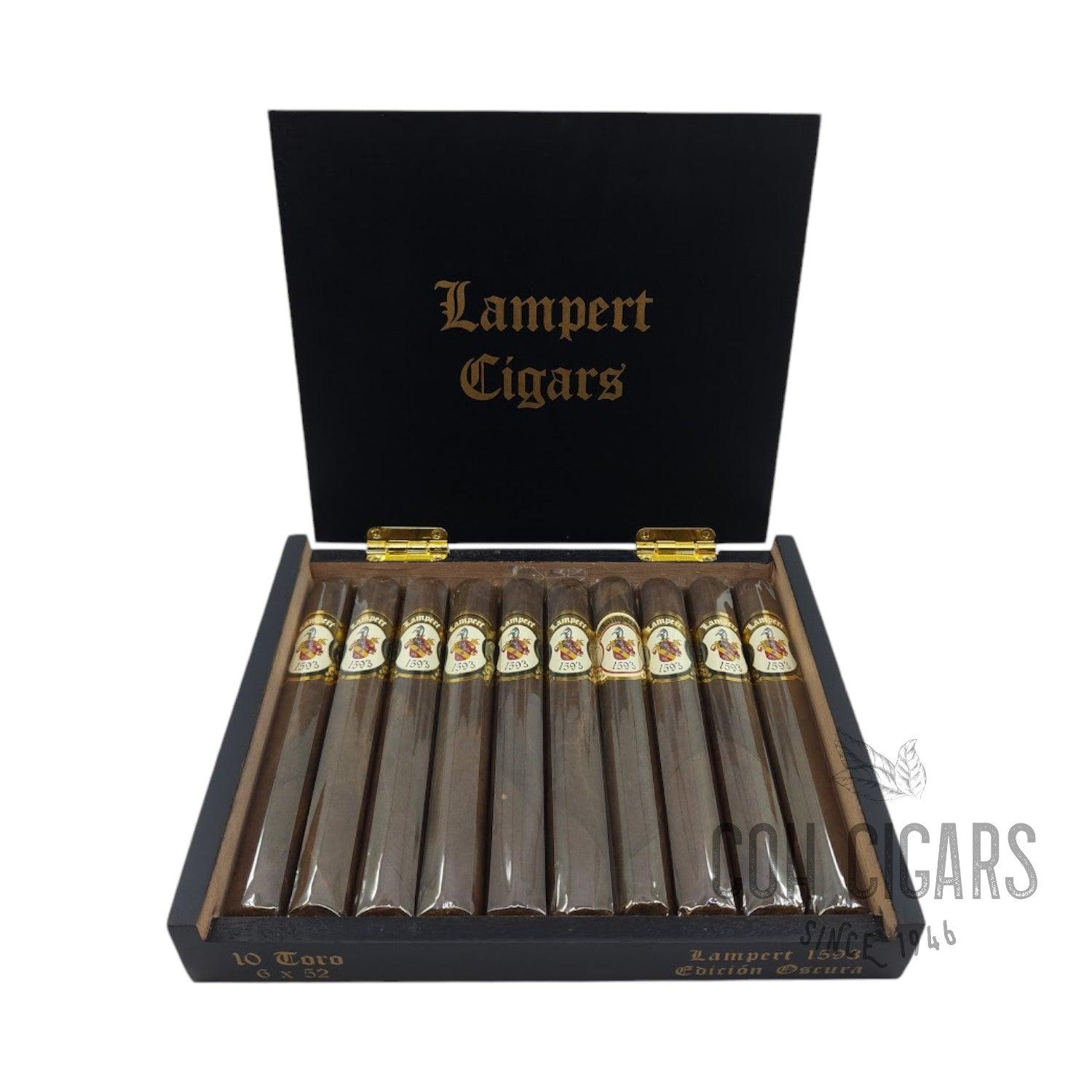 1593 Edicion Oscura Toro | Box 10 | Lampert cigar - HK CohCigars
