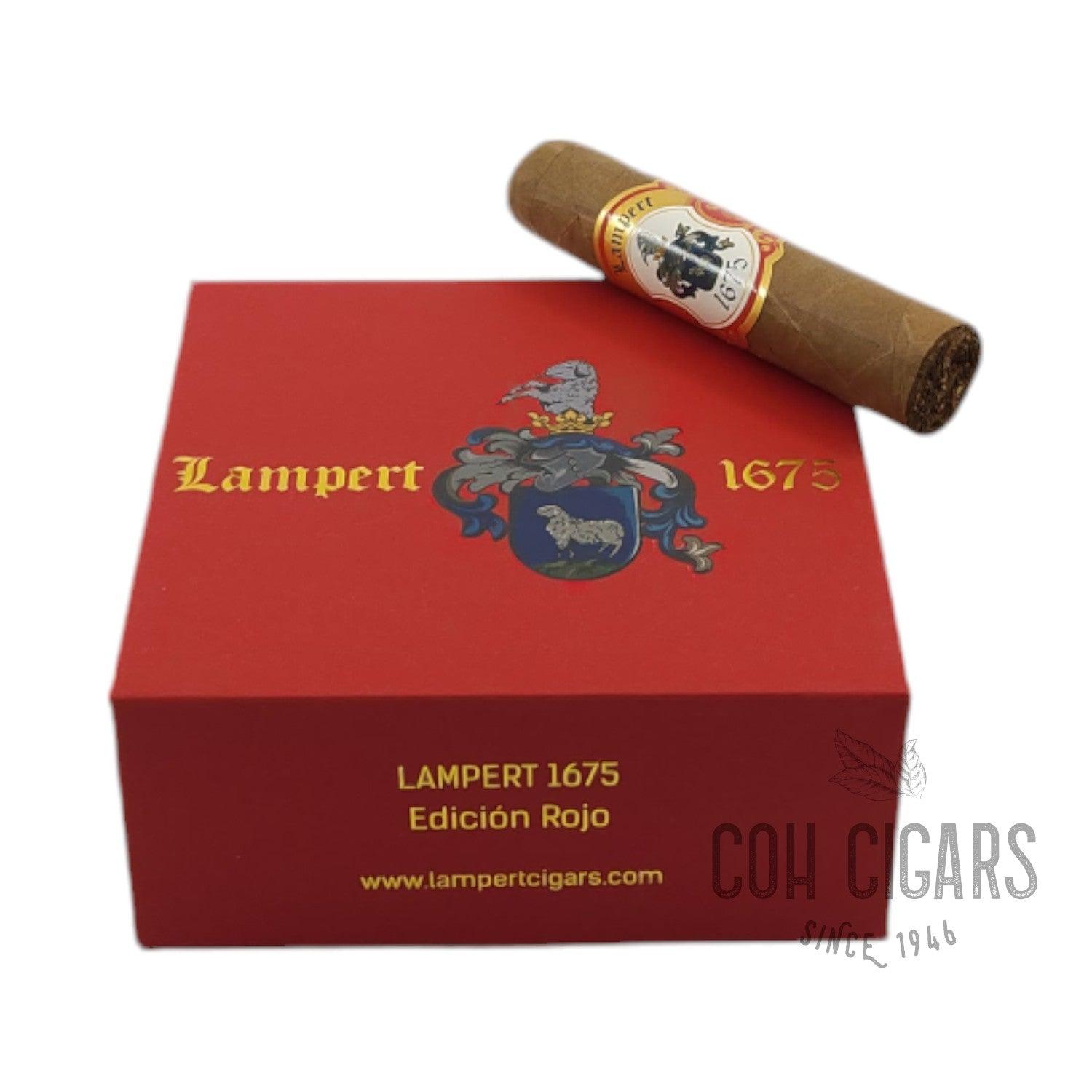 1675 Edicion Rojo Short Robusto | Box 10 | Lampert cigar - HK CohCigars