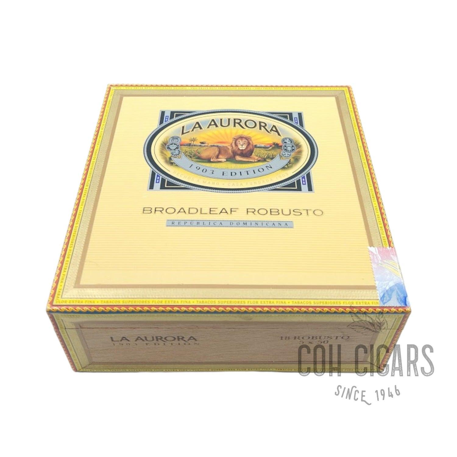 1903 Edition Broadleaf Robusto | Box 18 | La Aurora cigar - HK CohCigars
