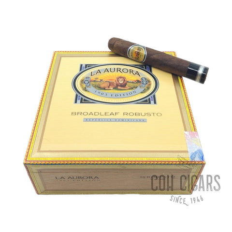 1903 Edition Broadleaf Robusto | Box 18 | La Aurora cigar - HK CohCigars