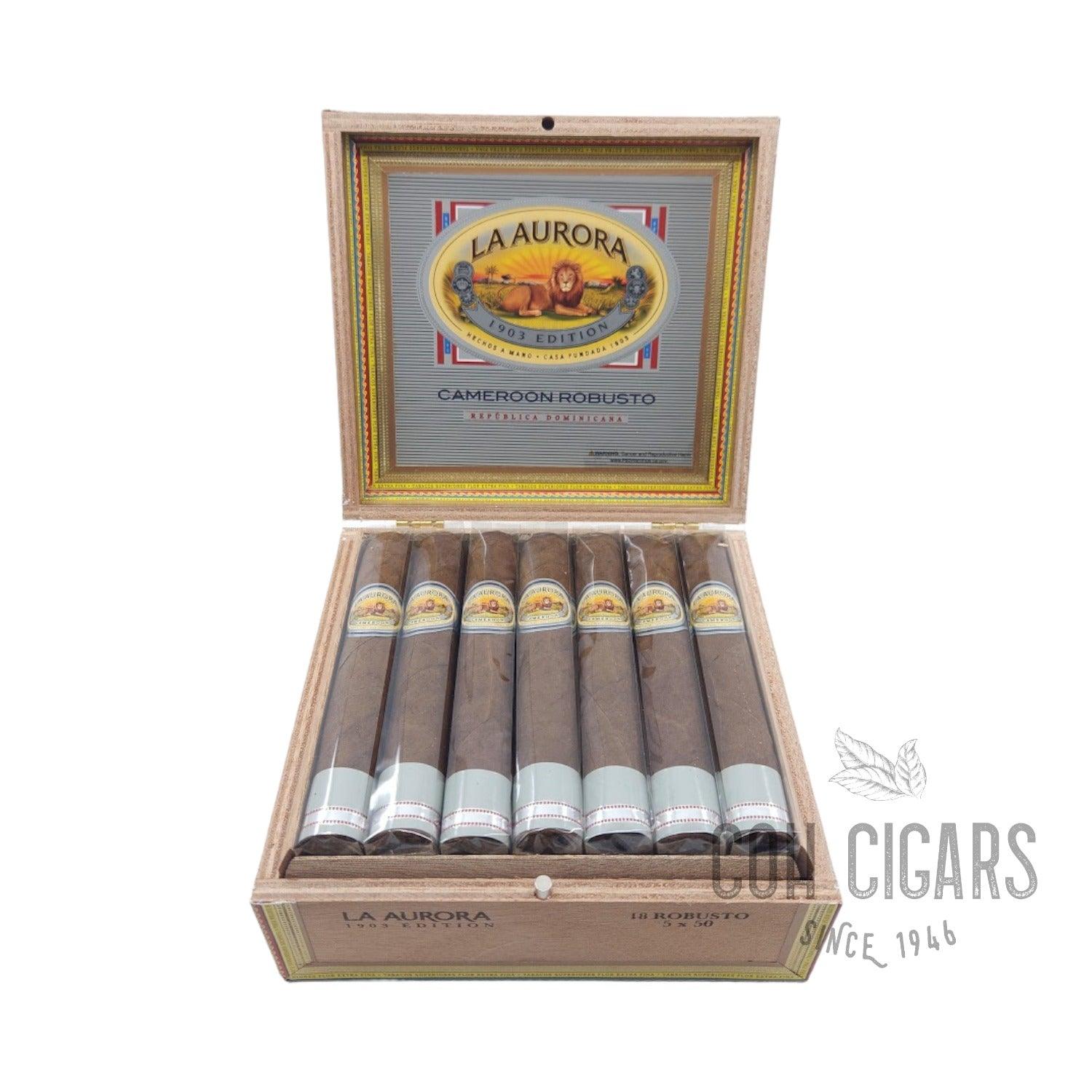 1903 Edition Cameroon Robusto | Box 18 | La Aurora cigar - HK CohCigars