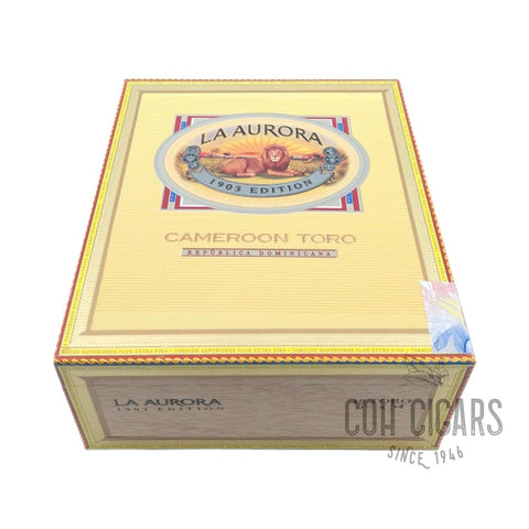 1903 Edition Cameroon Toro | Box 18 | La Aurora cigar - HK CohCigars