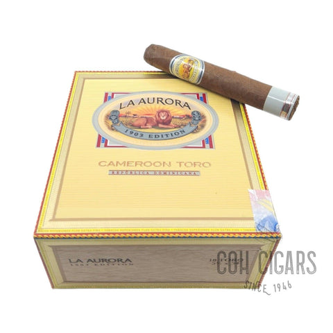 1903 Edition Cameroon Toro | Box 18 | La Aurora cigar - HK CohCigars