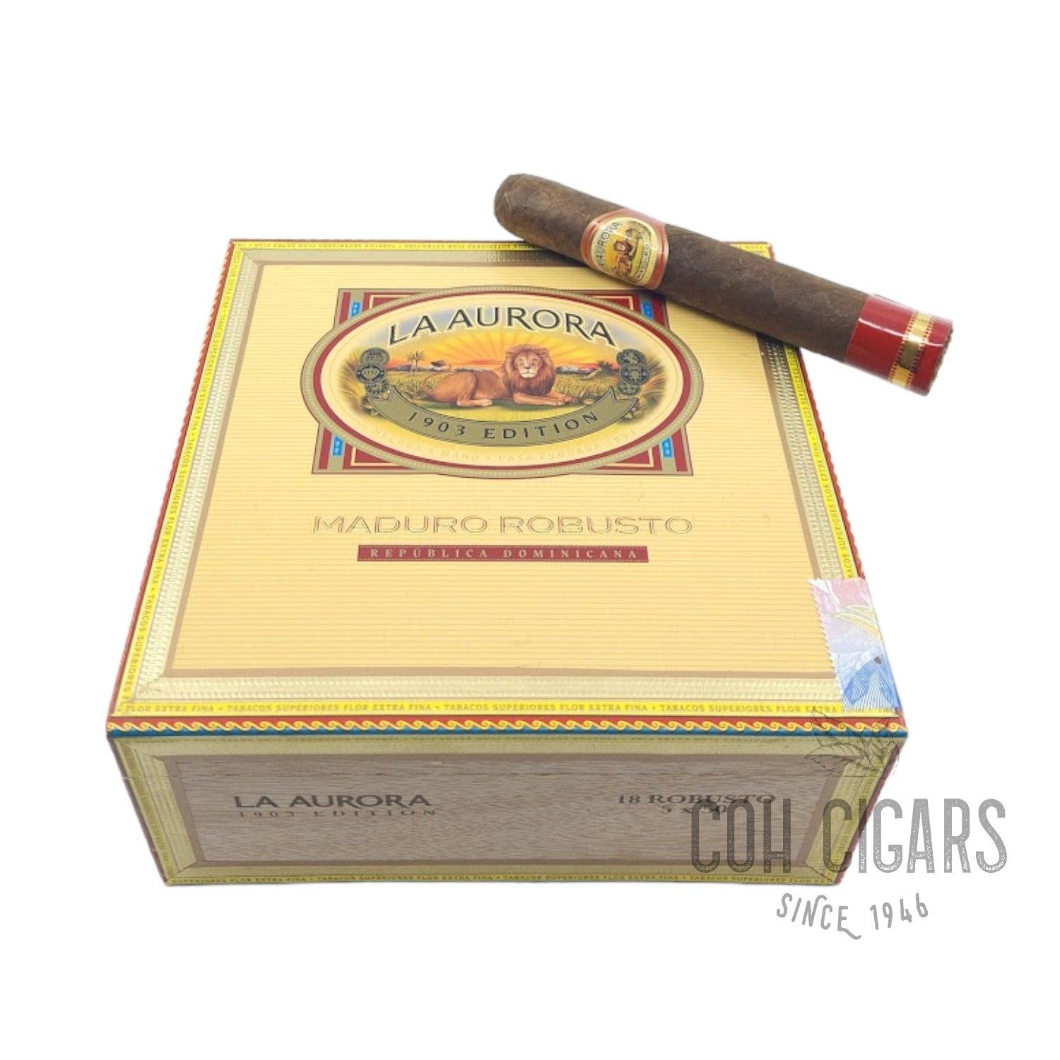 1903 Edition Maduro Robusto | Box 18 | La Aurora cigar - HK CohCigars