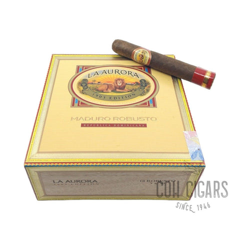1903 Edition Maduro Robusto | Box 18 | La Aurora cigar - HK CohCigars
