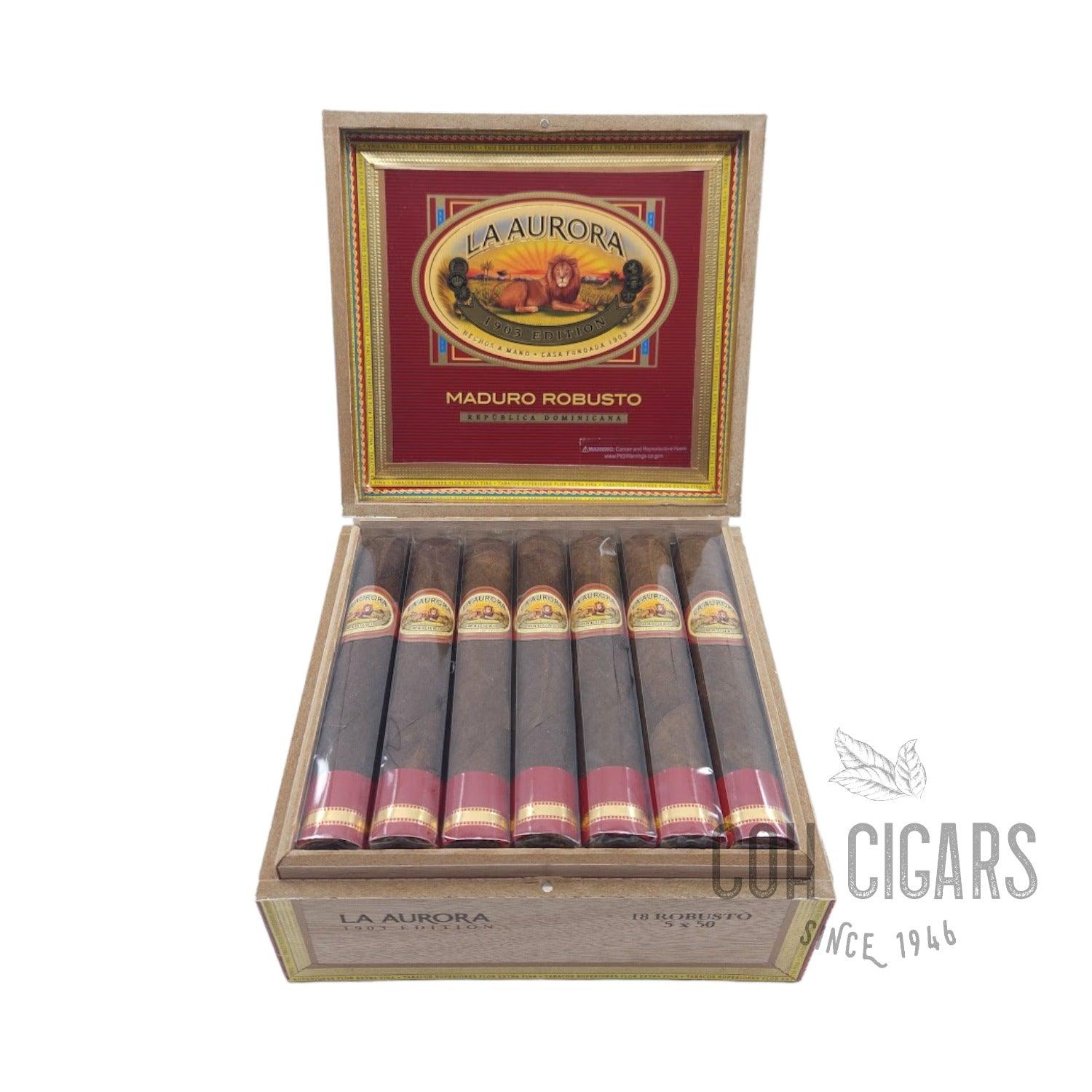 1903 Edition Maduro Robusto | Box 18 | La Aurora cigar - HK CohCigars